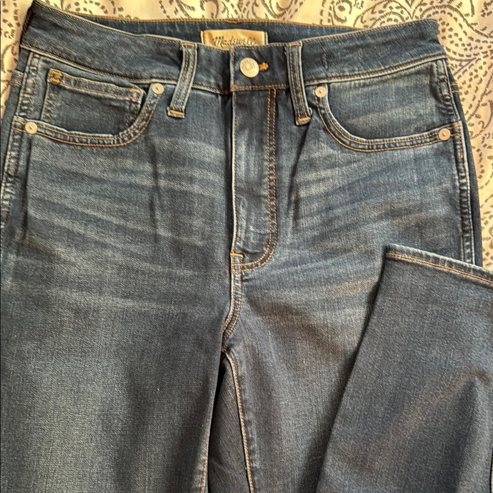 Women's madewell curvy high rise Jeans size 27